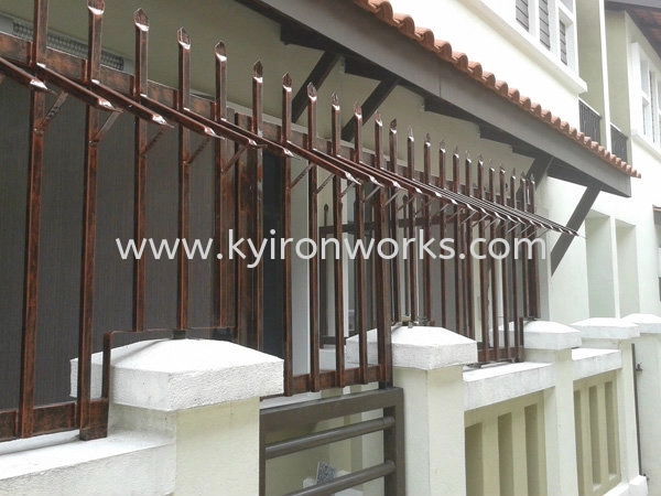 Mild Steel Hollow Fencing
