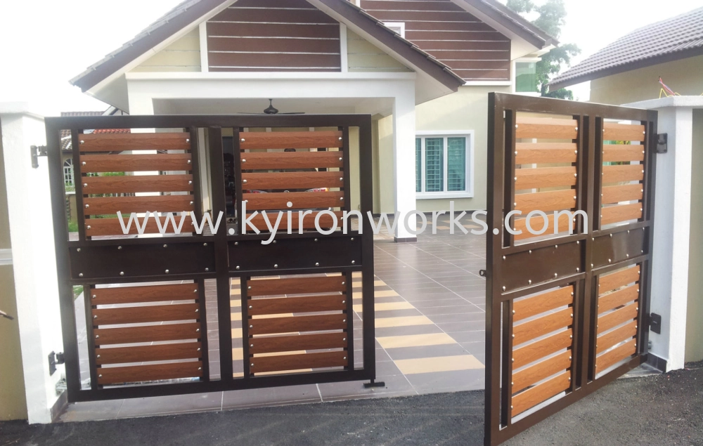 Mild Steel Aluminiun /Metel Plate Main Gate(Folding/Swing)