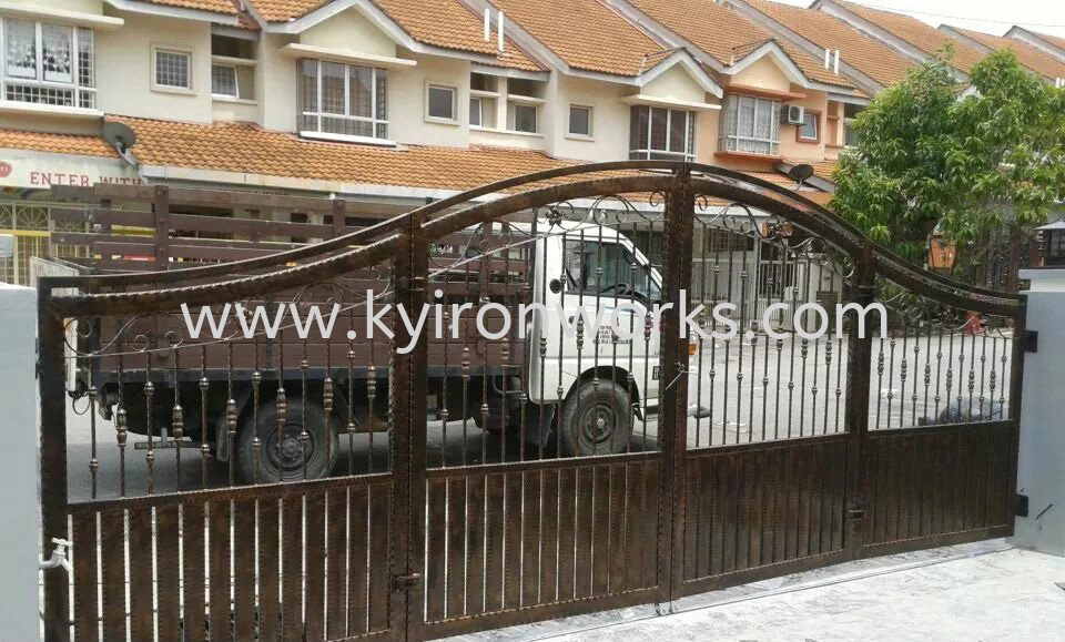 Wrought iron Main Gate(Folding/Swing)