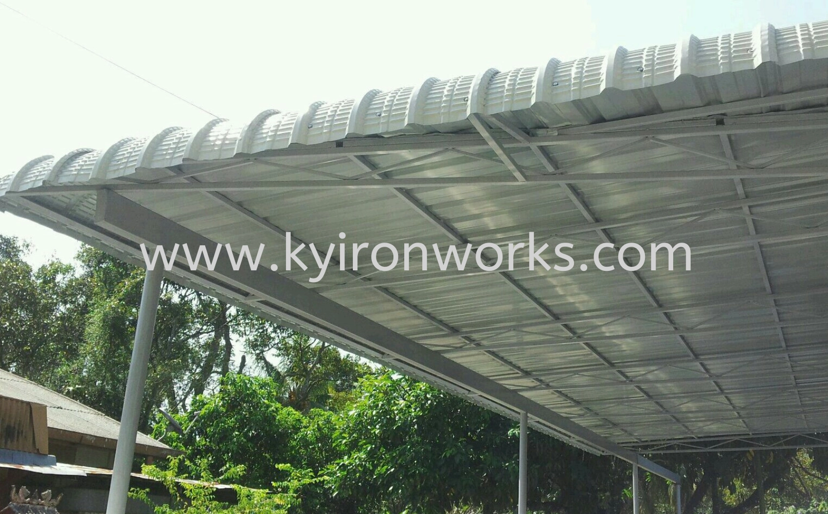 Mild Steel Metal Deck /Ajiyar Opp(silver) Awning