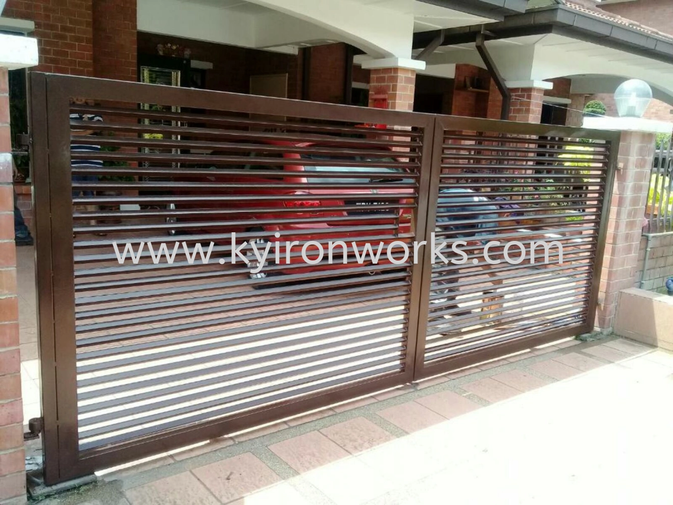 Mild Steel Main Gate(Swing/Folding)-Frame Ms 1 1/2x3(1.6)Hollow & Ms 11/2x 6/8(1.0)Hollow