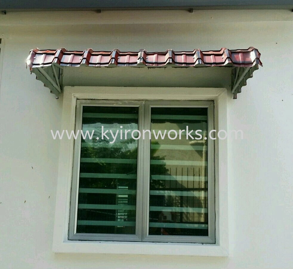 Mild Steel G28(0.35mm)Metal Ajiyar Awning- Frame & Bean Ms 1x1(1.0),Ms 1/2 X1/2(1.0)Hollow 