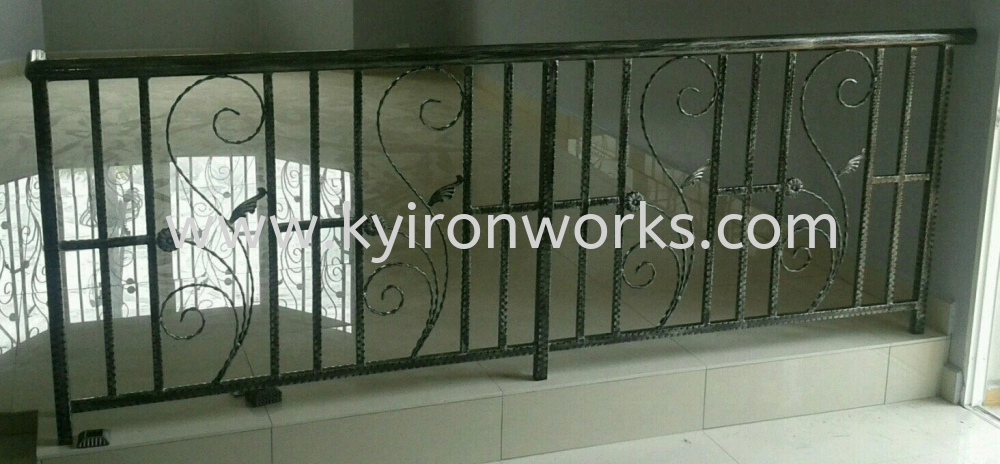 Wrought iron Steel Staircase