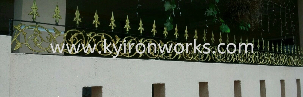 Wrought iron Steel Fencing