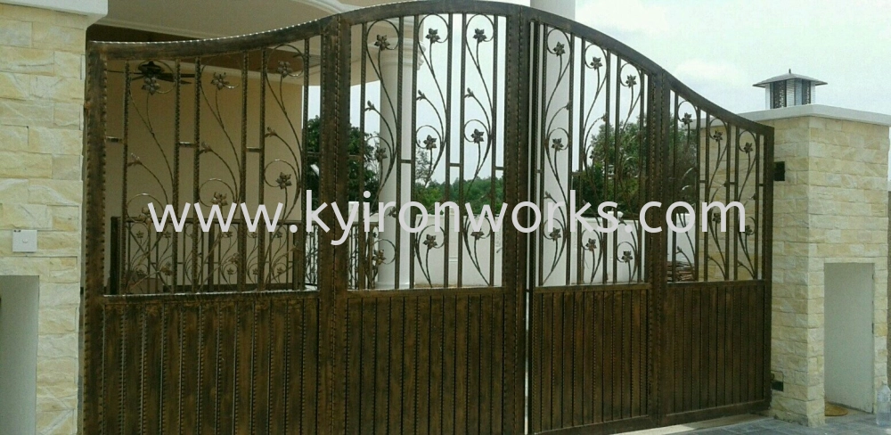 Wrought iron Main Gate(Folding/Swing)