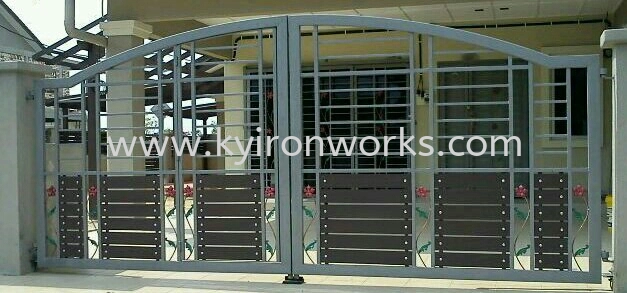 Mild Steel Aluminium Main Gate (Folding/Swing)