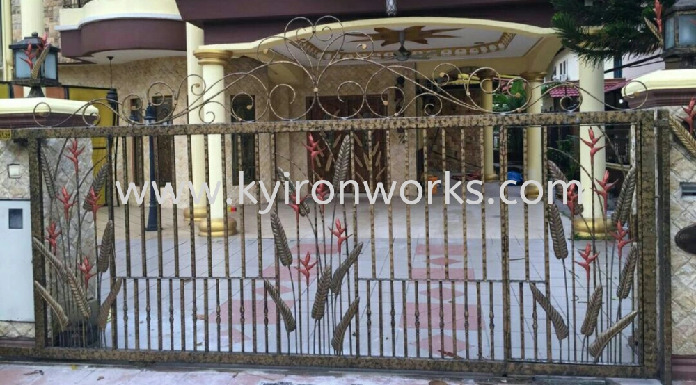 Wrought iron Main Gate(Swing/Folding)