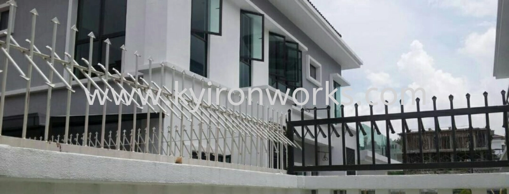 Mild Steel Solid Fencing