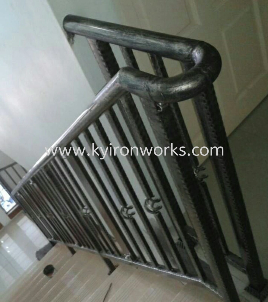 Wrought iron Steel Staircase