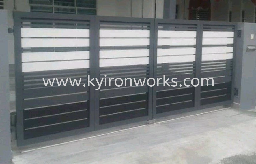 Mild Steel Aluminiun Main Gate(Folding/Swing)