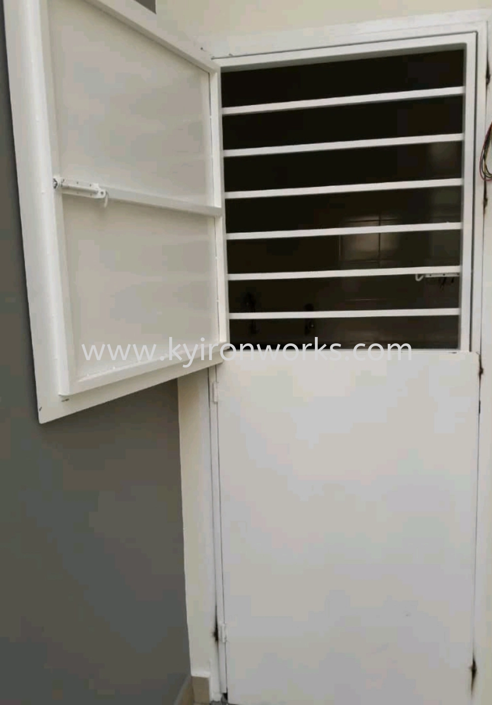 Mild Steel 2-in-1 Full Plate Security Door