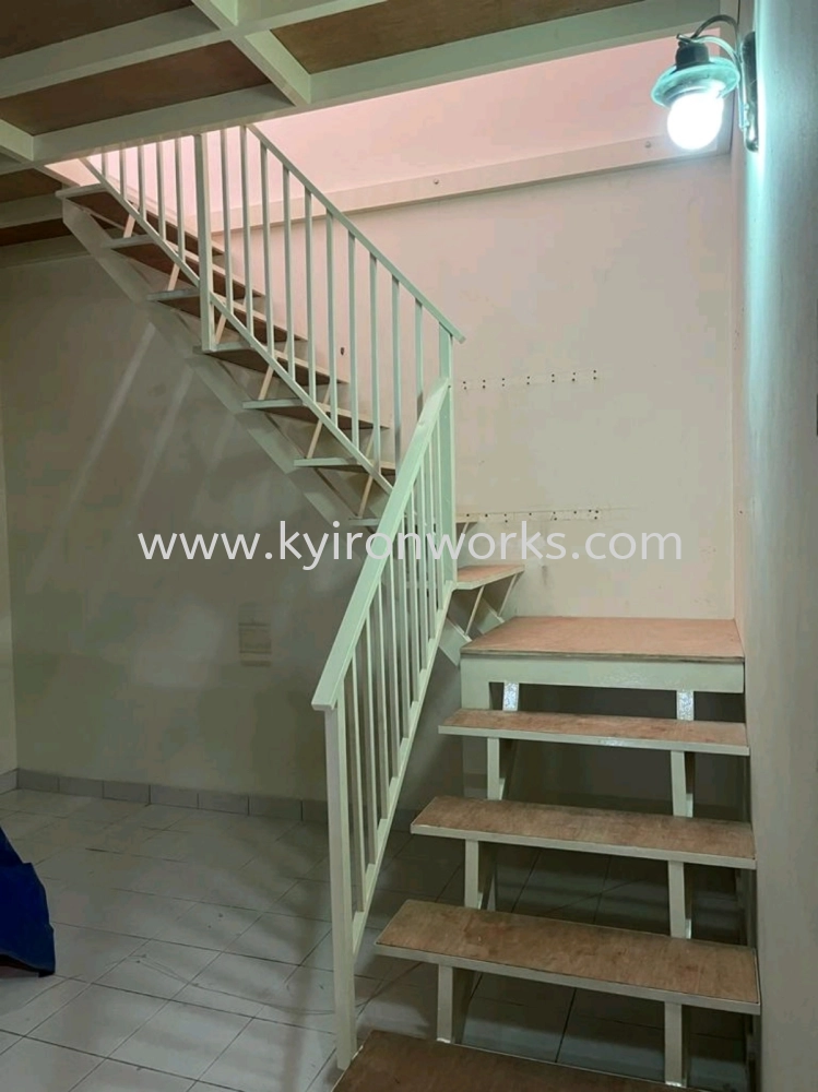 Mild Steel Plattform Staircase