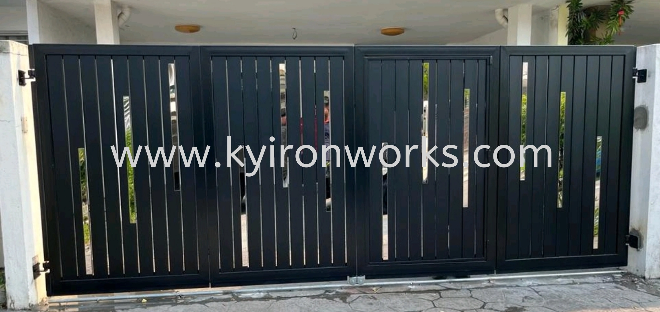 Mild Steel Aluminium Main Gate (Folding/Swing)
