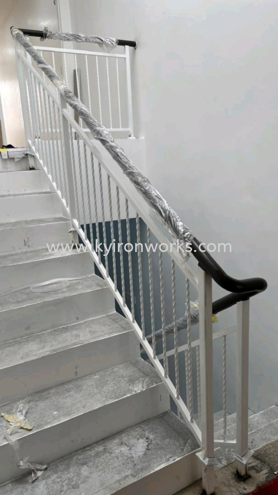 Wrought iron Steel Staircase 