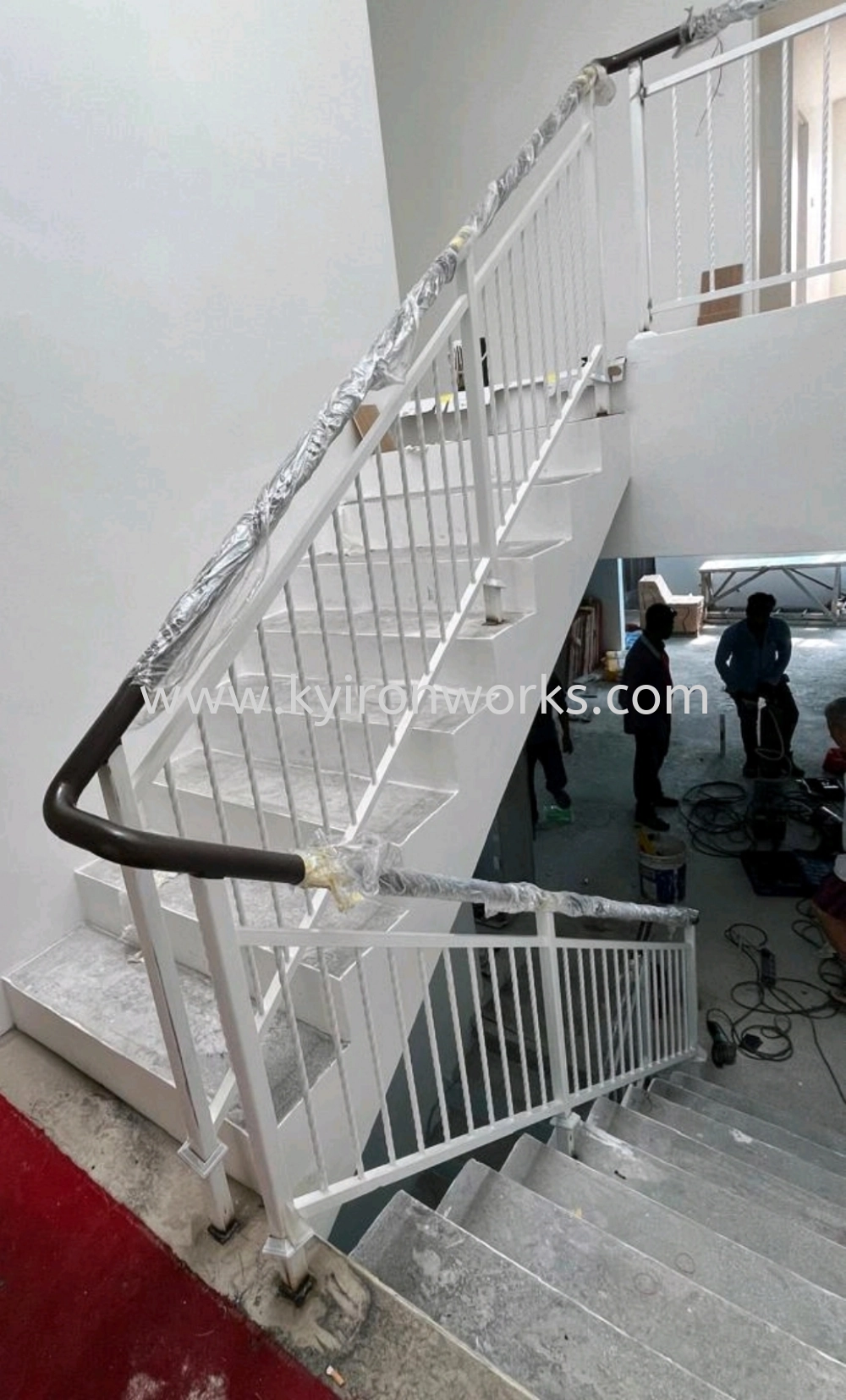 Wrought iron Steel Staircase 