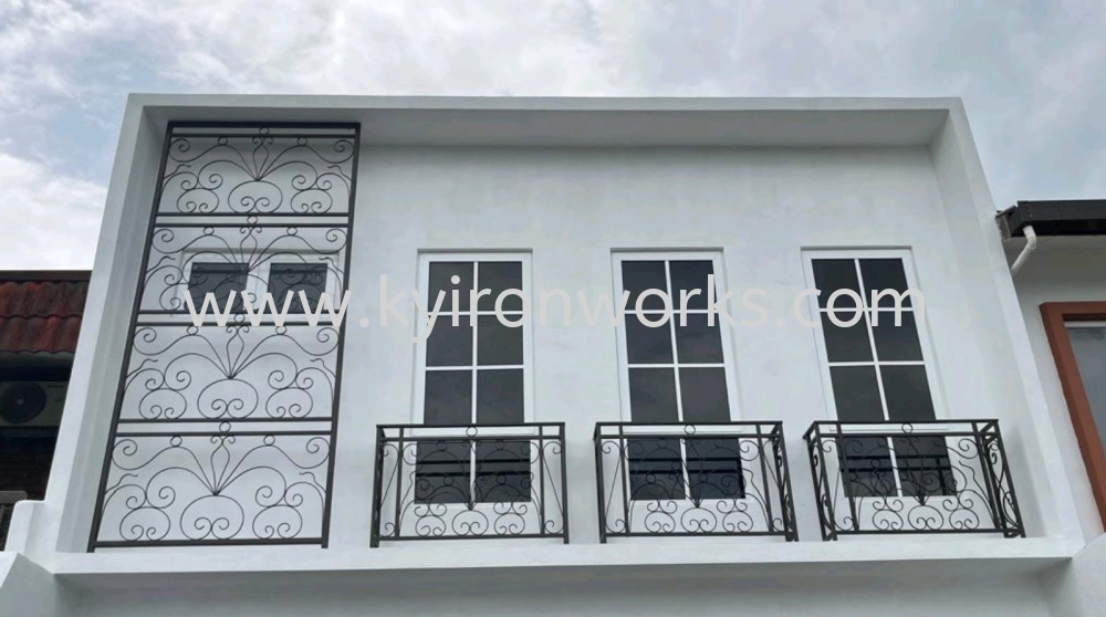 Wrought iron Steel Fencing 