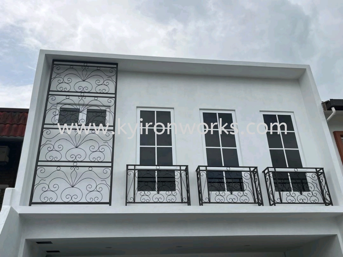 Wrought iron Steel Fencing 