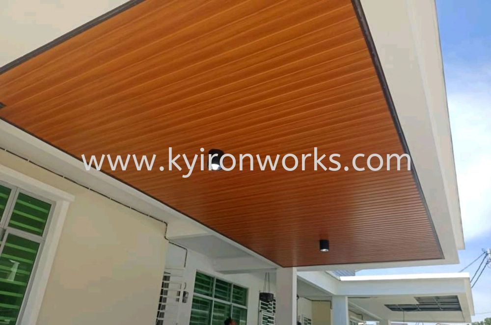 Mild Steel Aluminium Strip Ceiling Awning