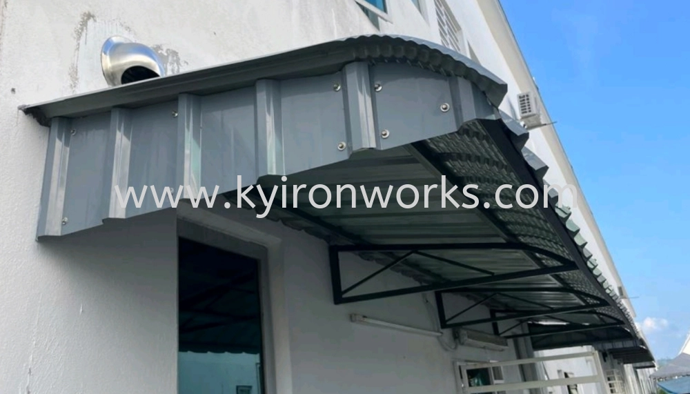 Mild Steel G28(0.35mm)Metal Ajiyar Awning- Frame & Bean Ms 1x1(1.0),Ms 1/2 X1/2(1.0)Hollow 